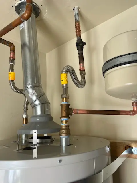 Water heater installation and plumbing repair in Blackwells Mills